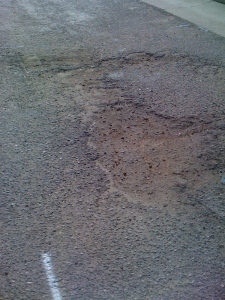 Pothole in the Asphalt
